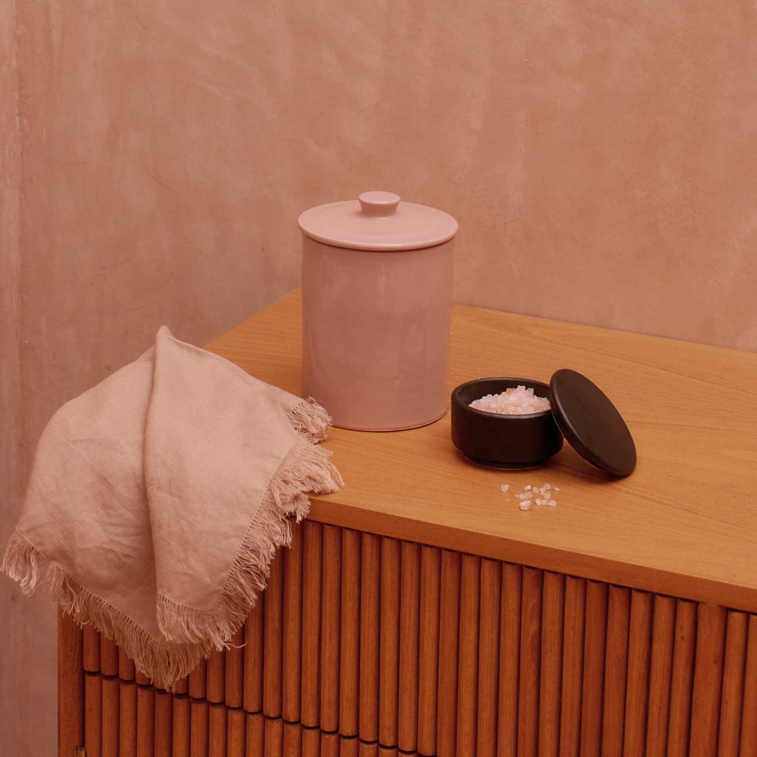 Handcrafted Ceramic Canister - Osadia Concept Store