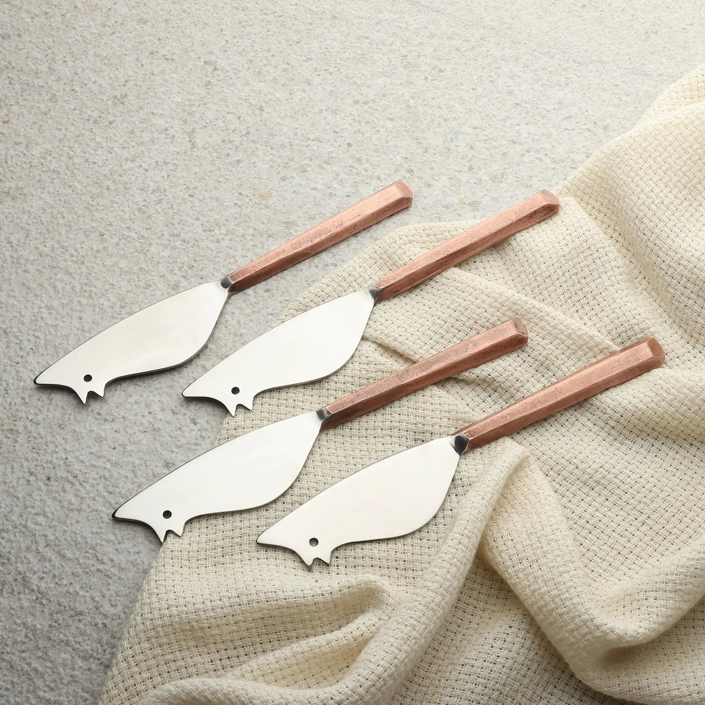 PLATEAU RATONCITO CHEESE SPREADER/KNIFE 4 PC. SET