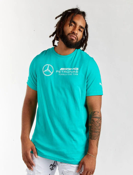 Puma Mercedes-Amg Motorsport F1 Essentials Logo Tee