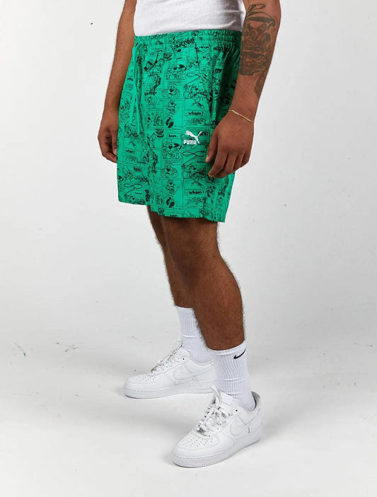 Puma Classics Super Shorts- Green