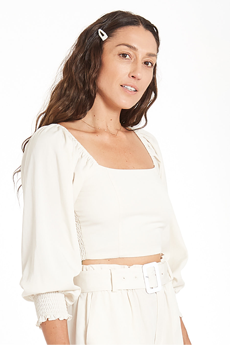 Liv Crop Top | Solid - Osadia Concept Store