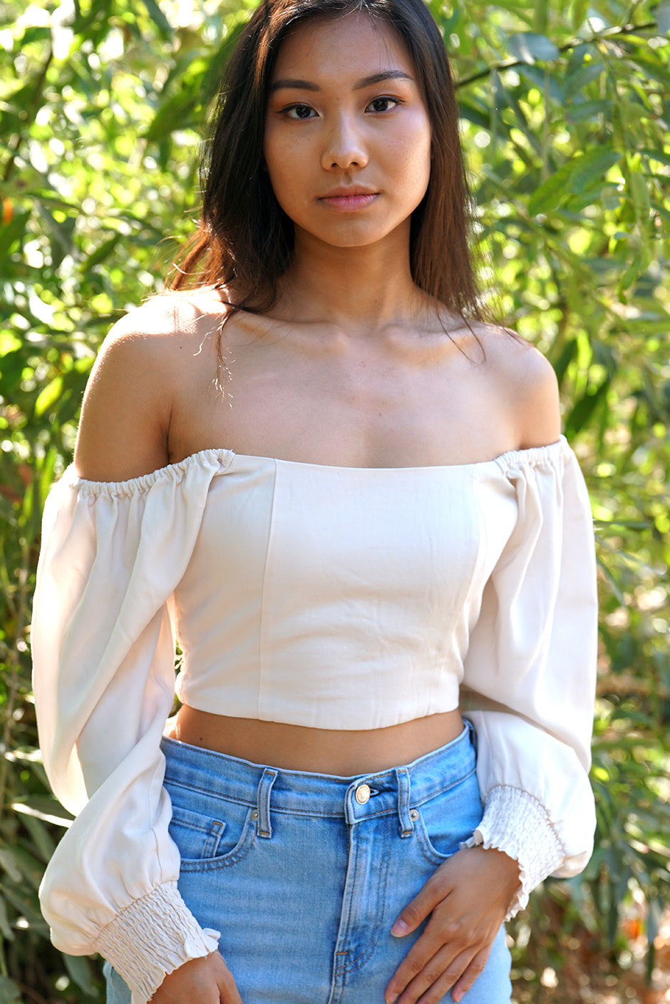 Liv Crop Top | Solid - Osadia Concept Store
