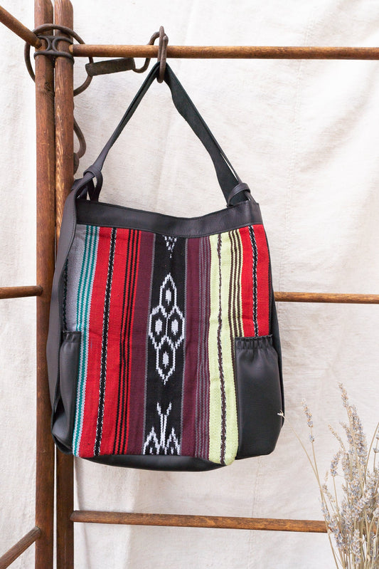 Patzik - Red Nawala - Black Leather