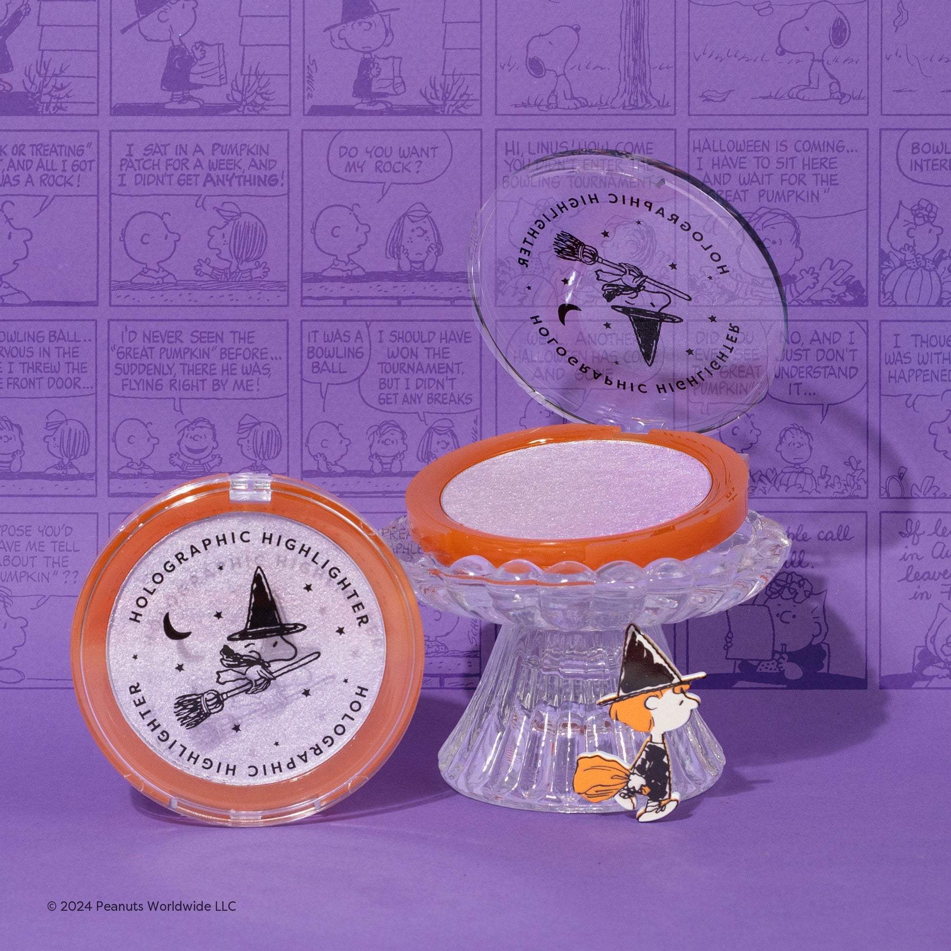 Peanuts Halloween | Spooktacular Glow Holographic Highlighter - Osadia Concept Store