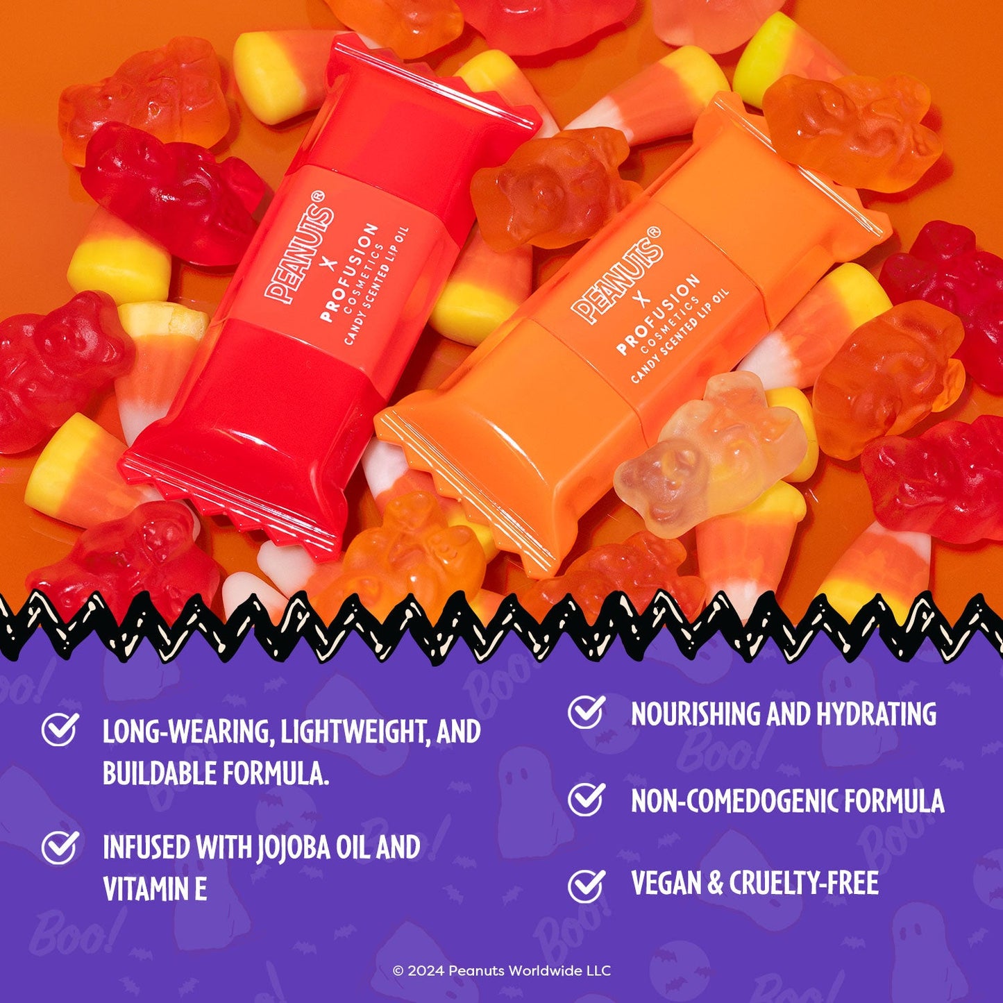 Peanuts Halloween | Candy Crush Lip Oil Set - Osadia Concept Store