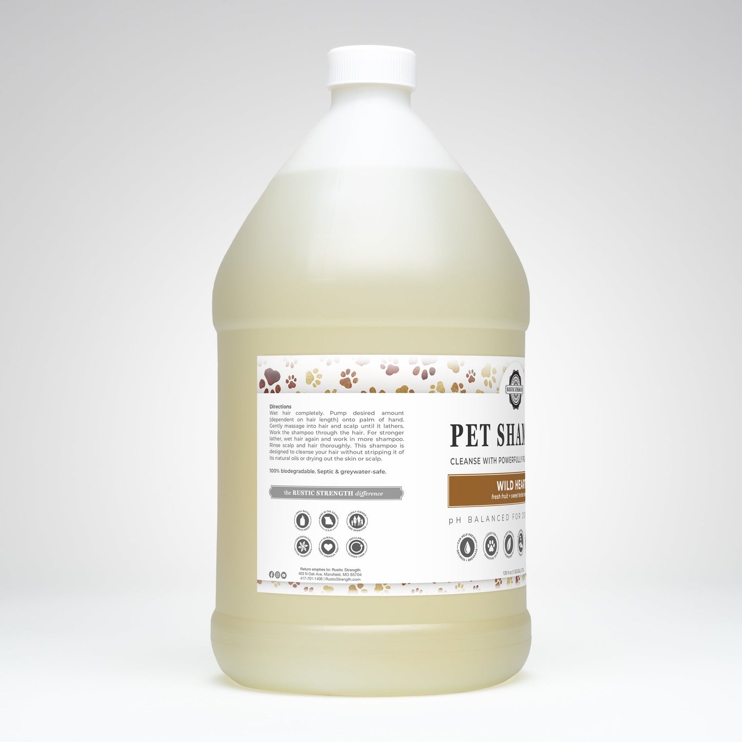 Pet Shampoo | Soothing & Deodorizing | Wild Heart
