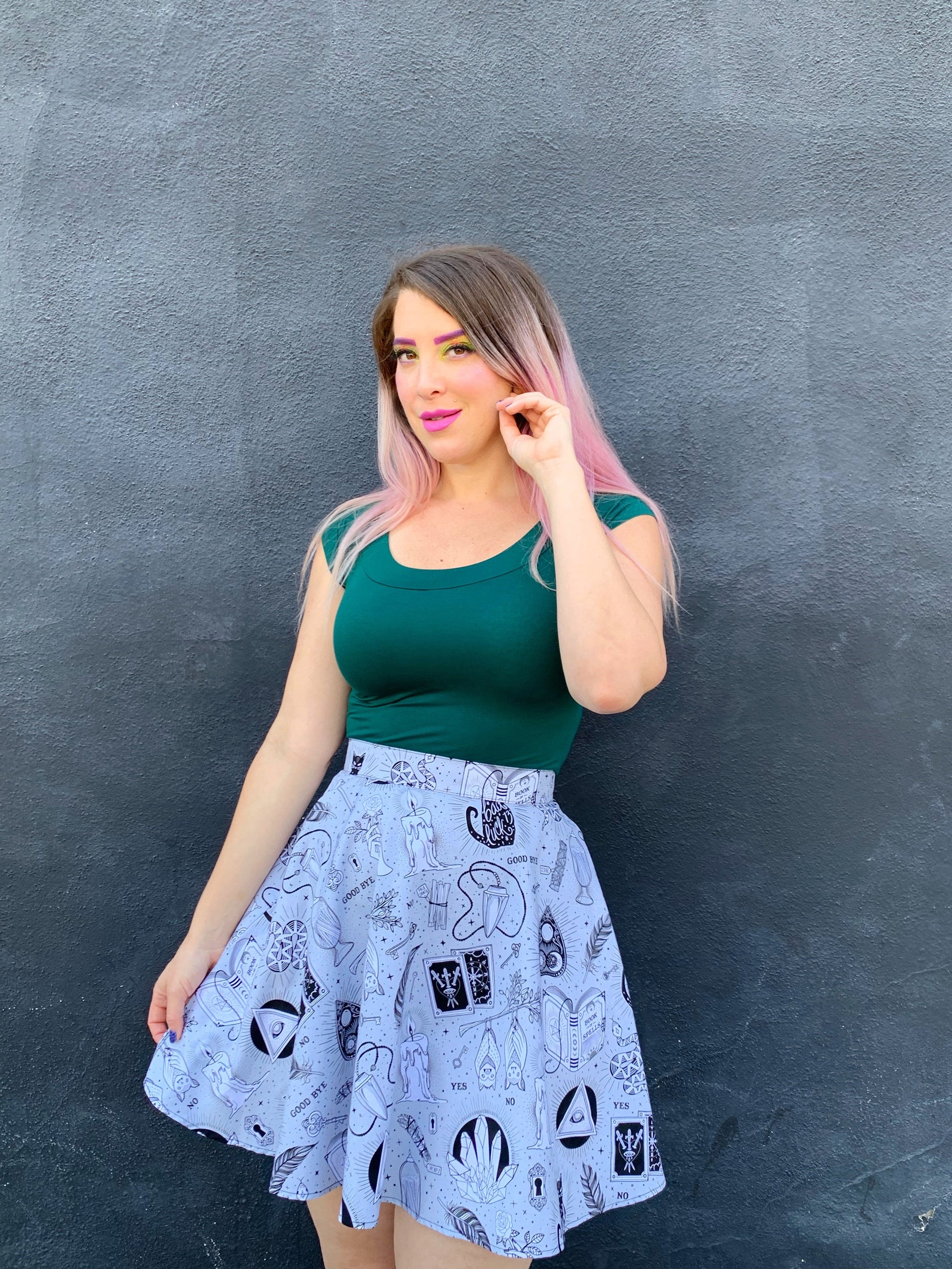 Retro Boat Neck Top in Hunter Green - Osadia Concept Store