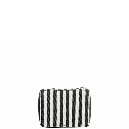 Weekly Pill Organizer Case – Small, Striped