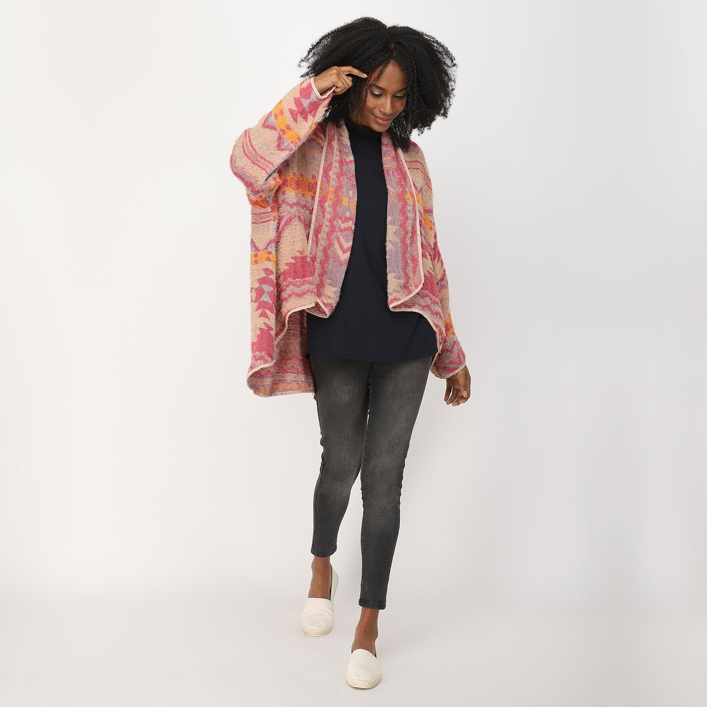 Santo Kimono - Pink Beige