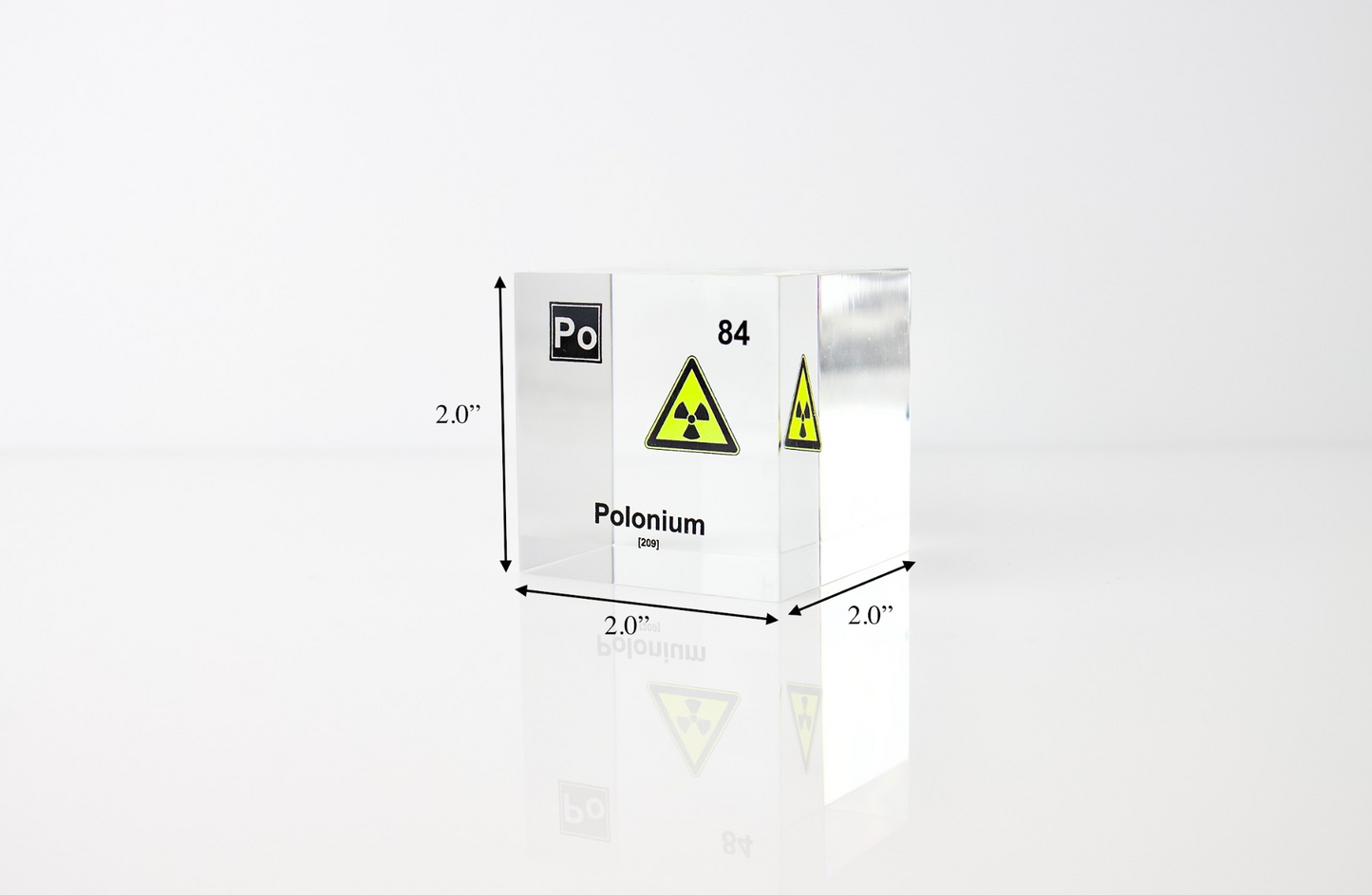 Polonium Element Cube
