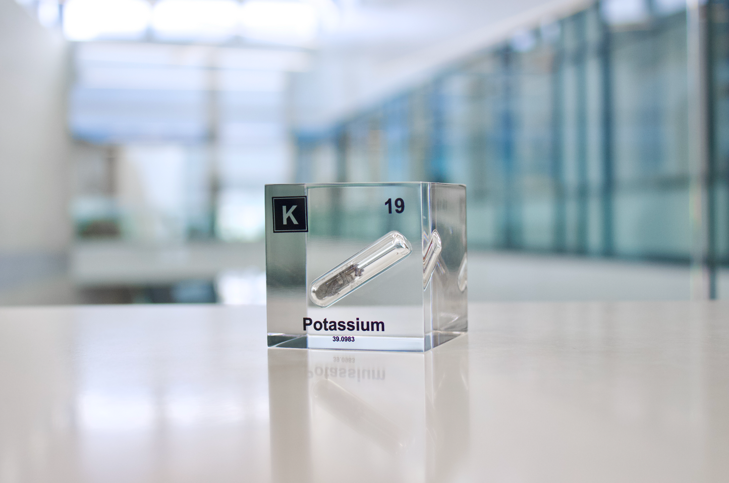 Potassium Element Cube