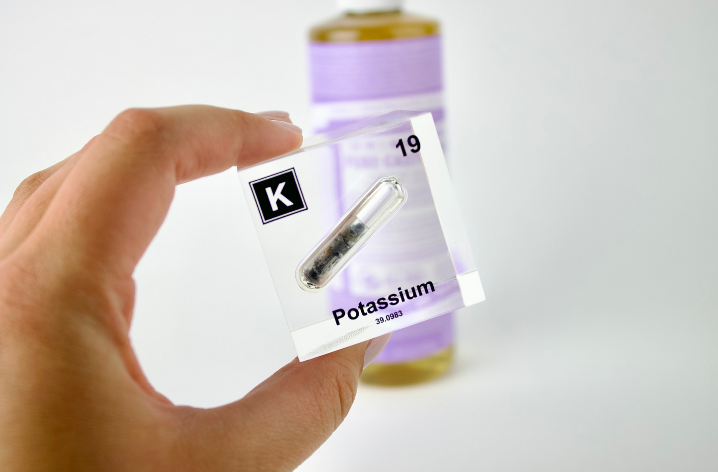 Potassium Element Cube