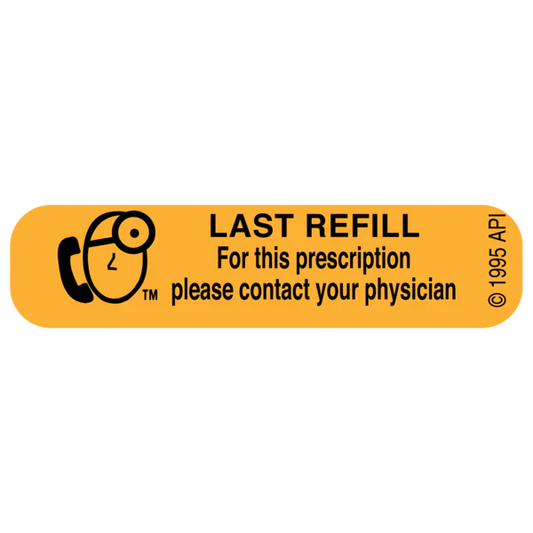 Label Last Refill 177 Ct