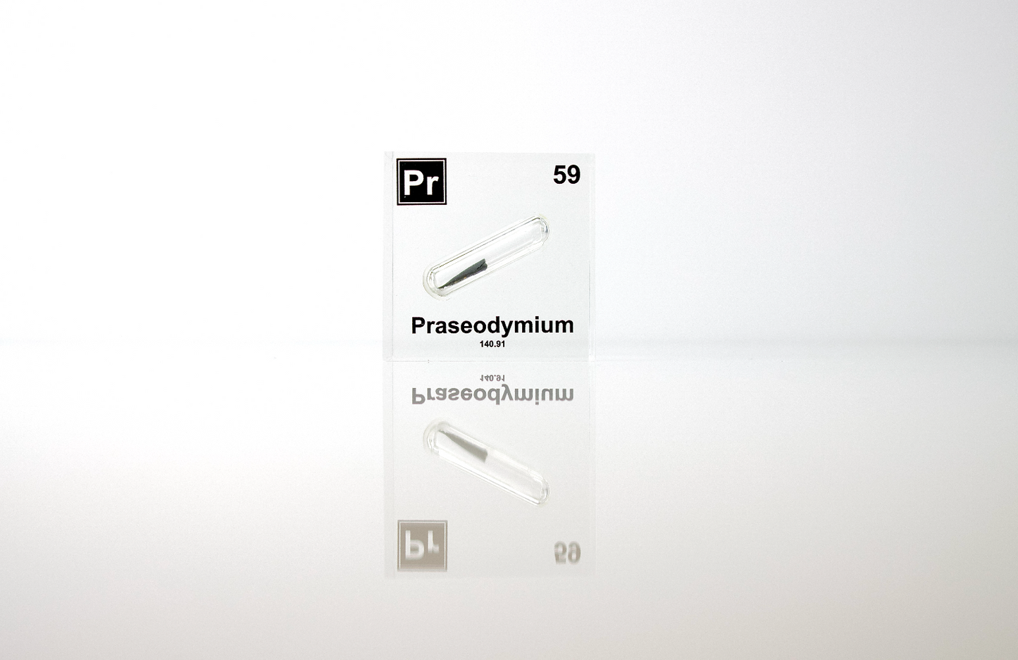 Praseodymium Element Cube