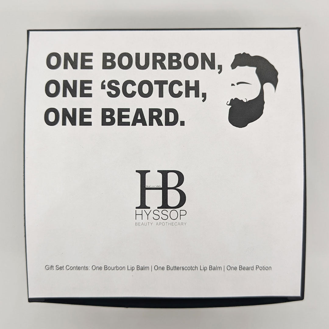 Gift Set: One Bourbon, One 'Scotch, One Beard.