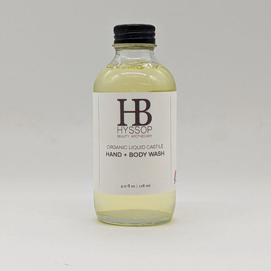 Customizable Organic Liquid Castile Hand + Body Wash / Soap - Osadia Concept Store