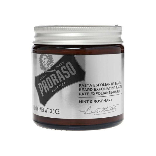 Proraso Beard Exfoliating Paste Mint & Rosemary 3.5 Oz