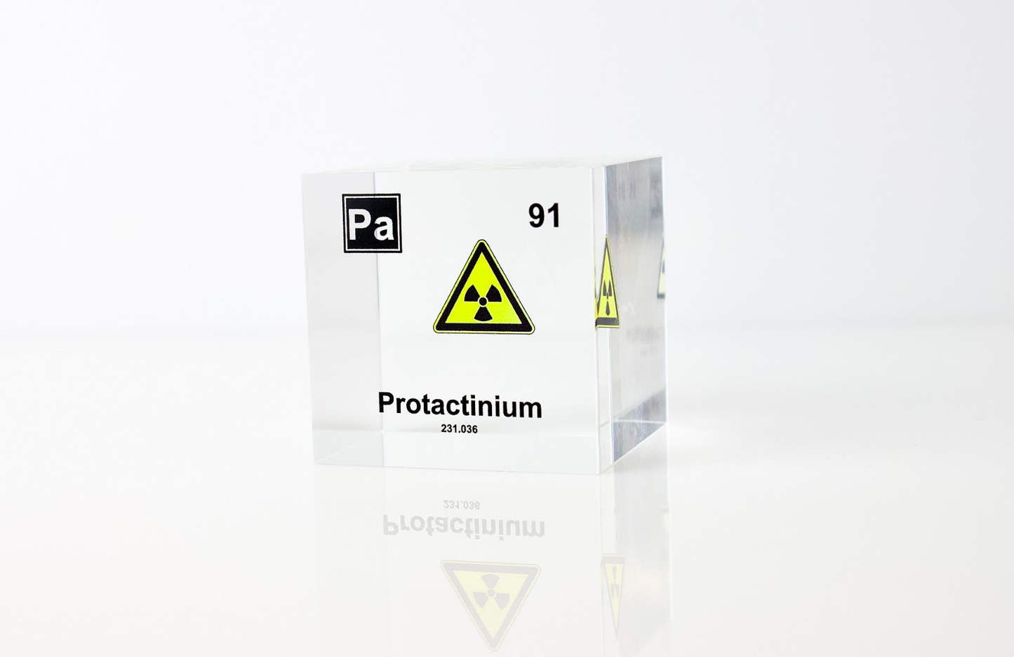 Protactinium Element Cube