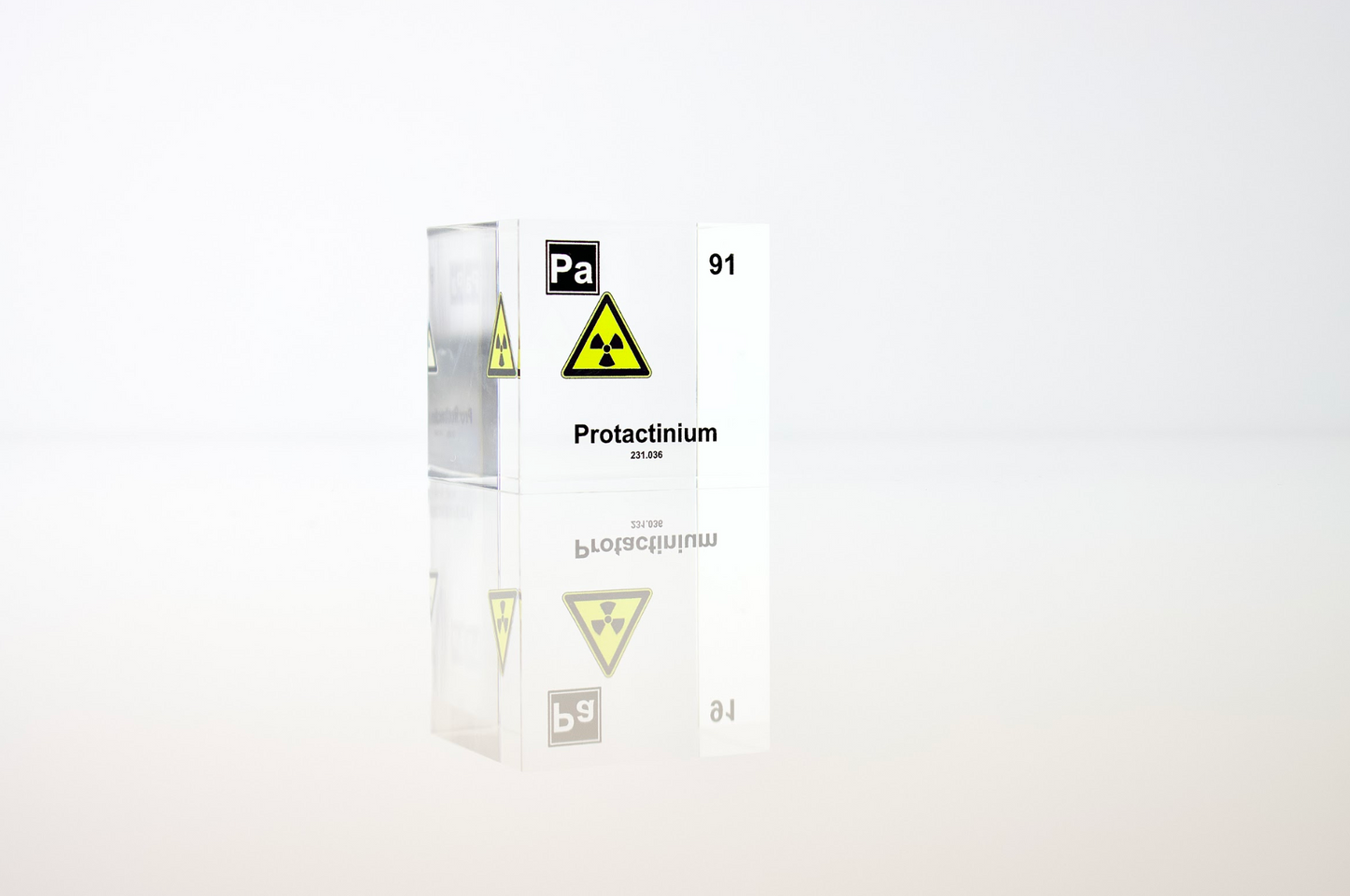 Protactinium Element Cube