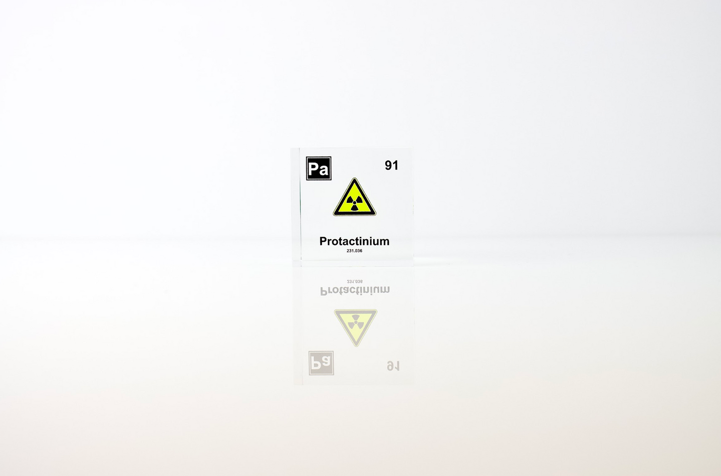 Protactinium Element Cube