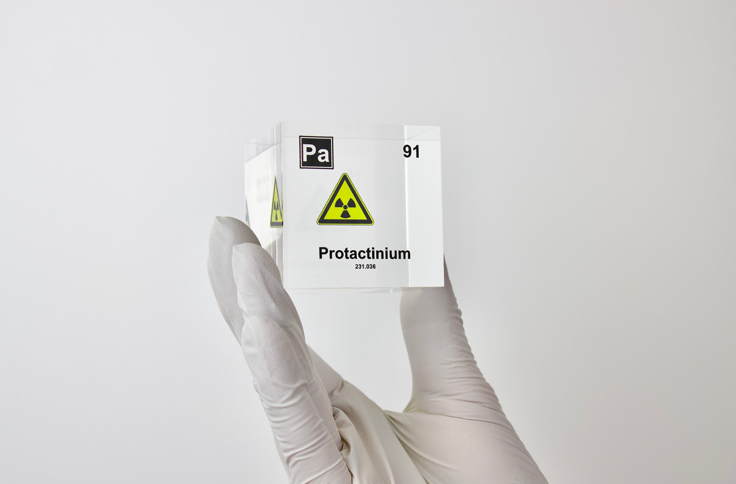Protactinium Element Cube