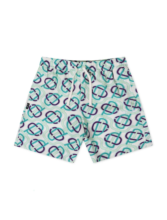Puma X Palm Tree Crew Shorts - Warm White