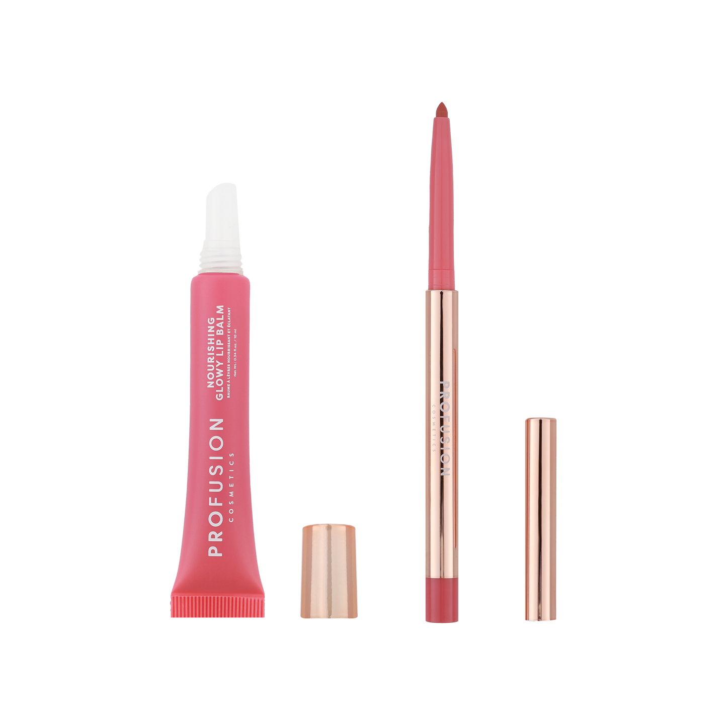 Lip Treat Duo Soft Matte Creamy Lip Liner & Nourishing Glowy Lip Balm - Osadia Concept Store