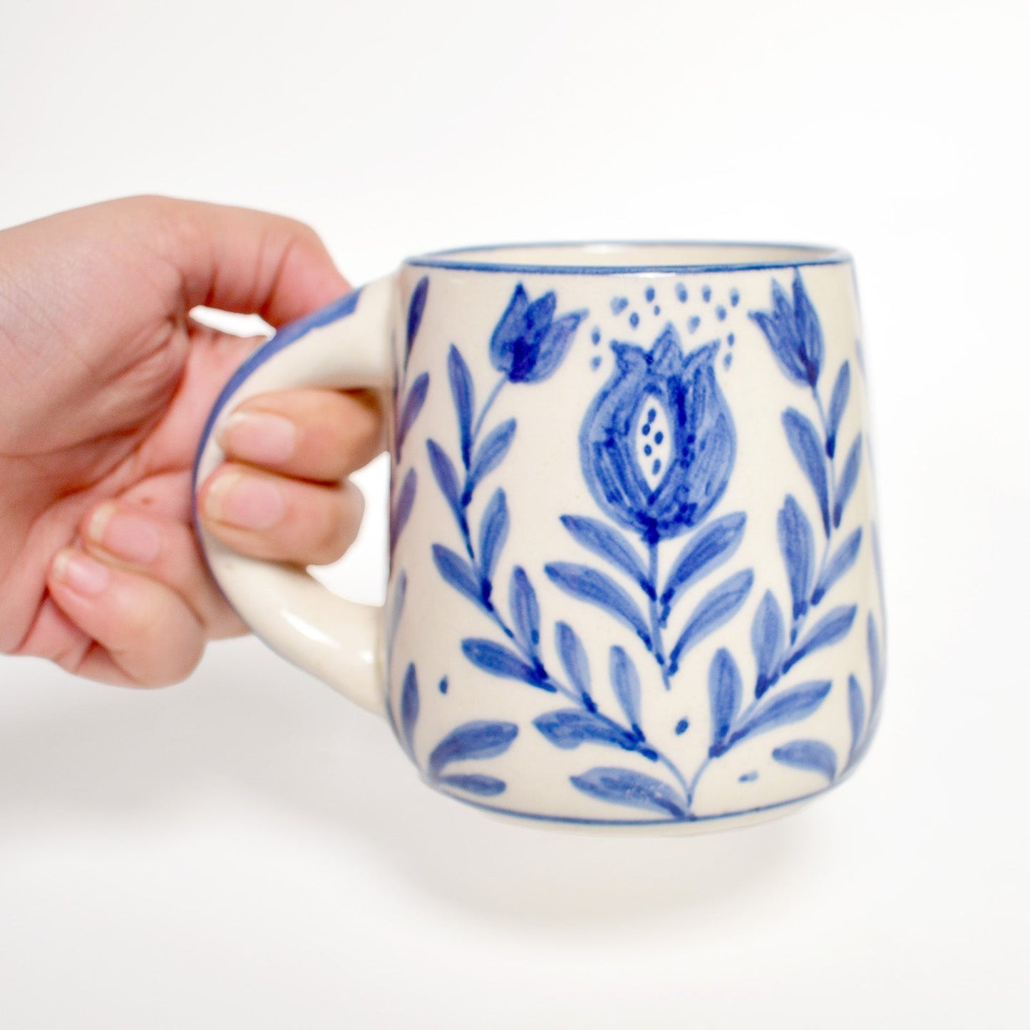 Blue Anaar Coffee Mug- , 3.5 X 3 Inches