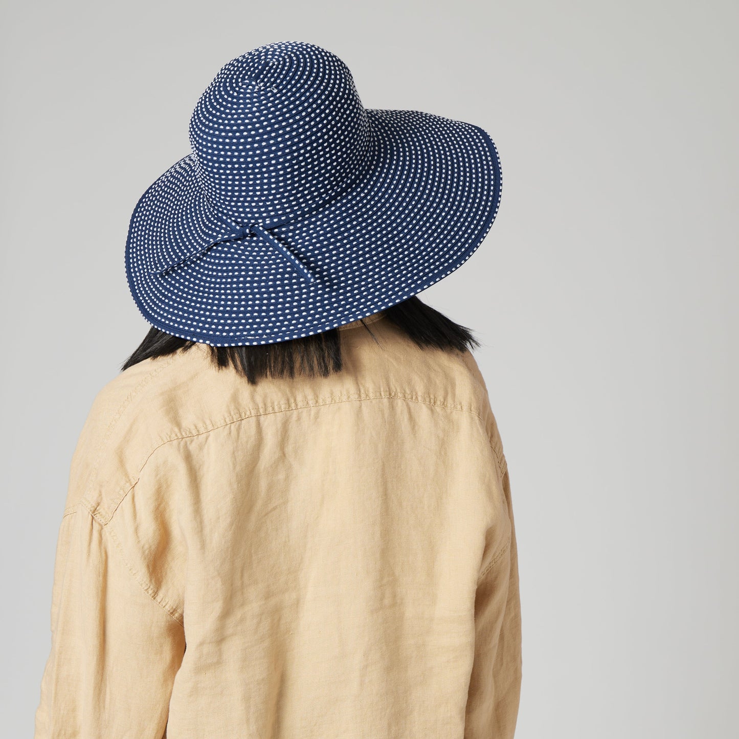 Women's Ribbon Braid Hat with Ticking