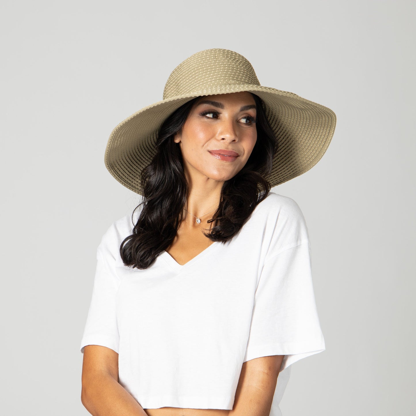 Women's Ribbon Braid Hat with Ticking