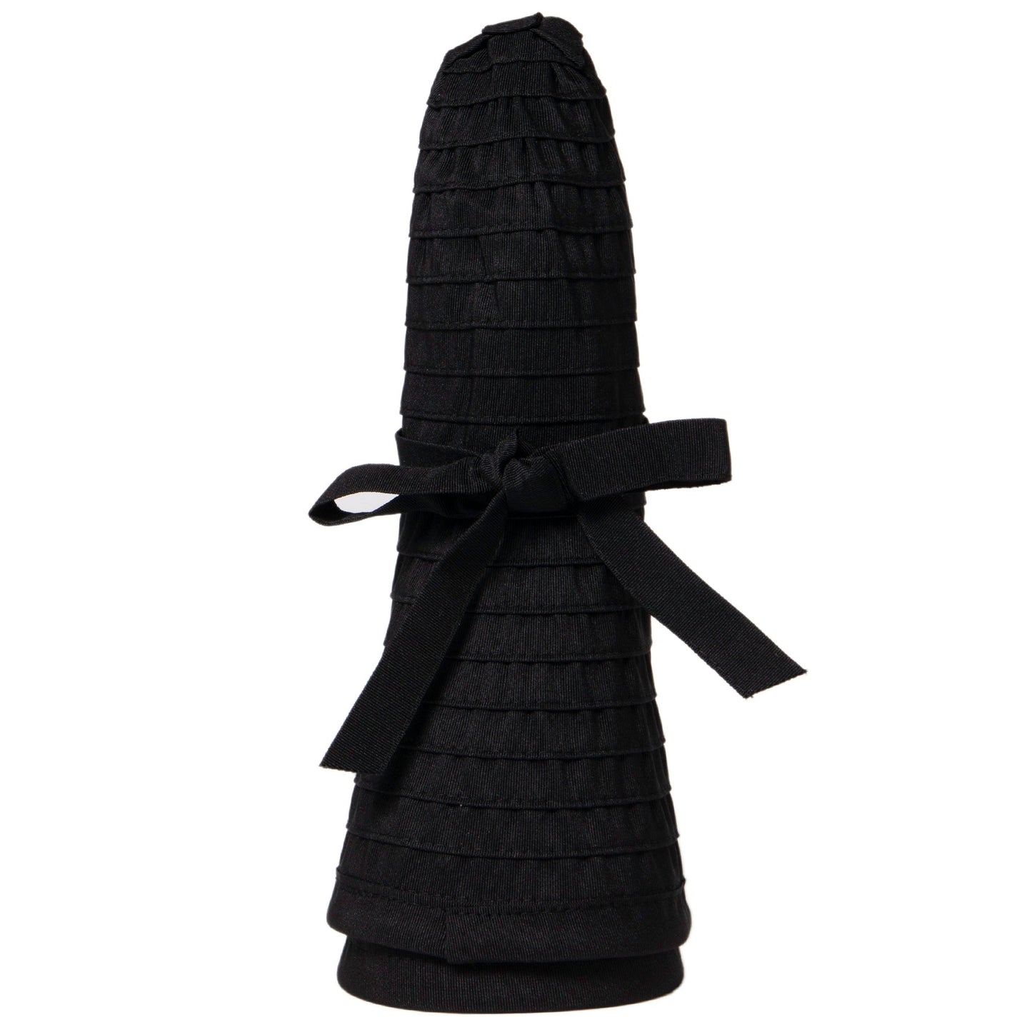 Women's Large Brim Ribbon Hat with a Bow