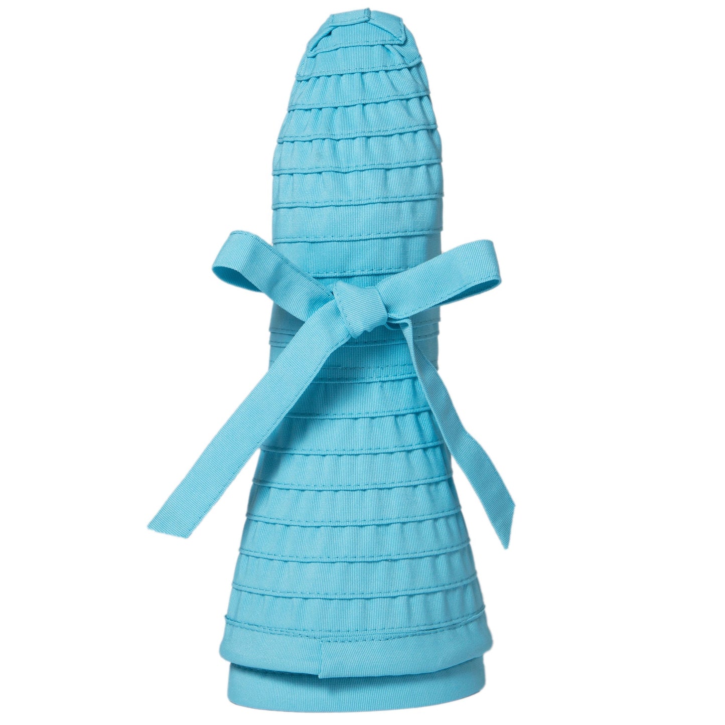 Women's Large Brim Ribbon Hat with a Bow
