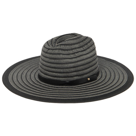 Renata - Wide Brim Cattleman's Crease Sun Hat
