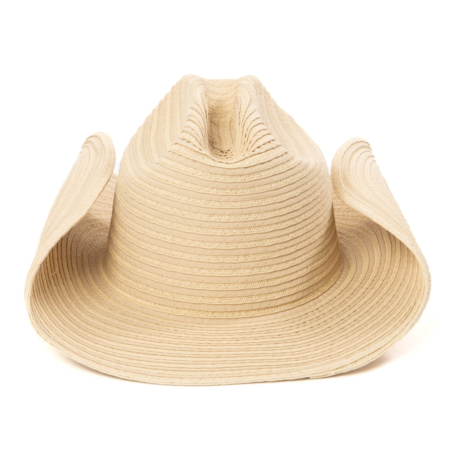 Luz - Cattleman's Crease Cowboy with Rolled Wire Brim