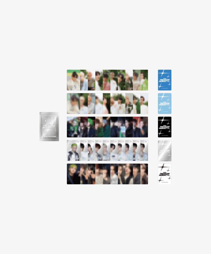 Treasure - Reboot Final In Seoul Official MD Trading Photocard