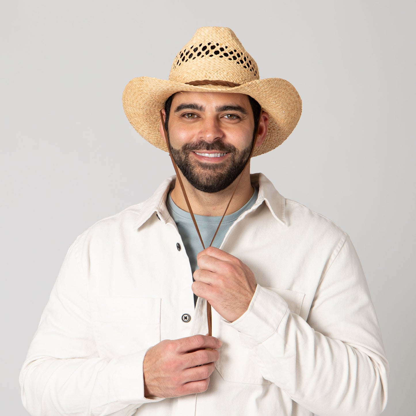 Mens Cowboy W/ Chin Cord
