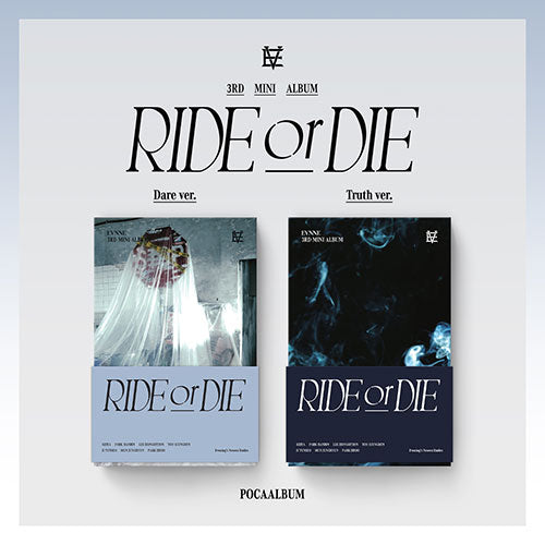 Evnne 3rd Mini Album - Ride Or Die (Poca Album Random)