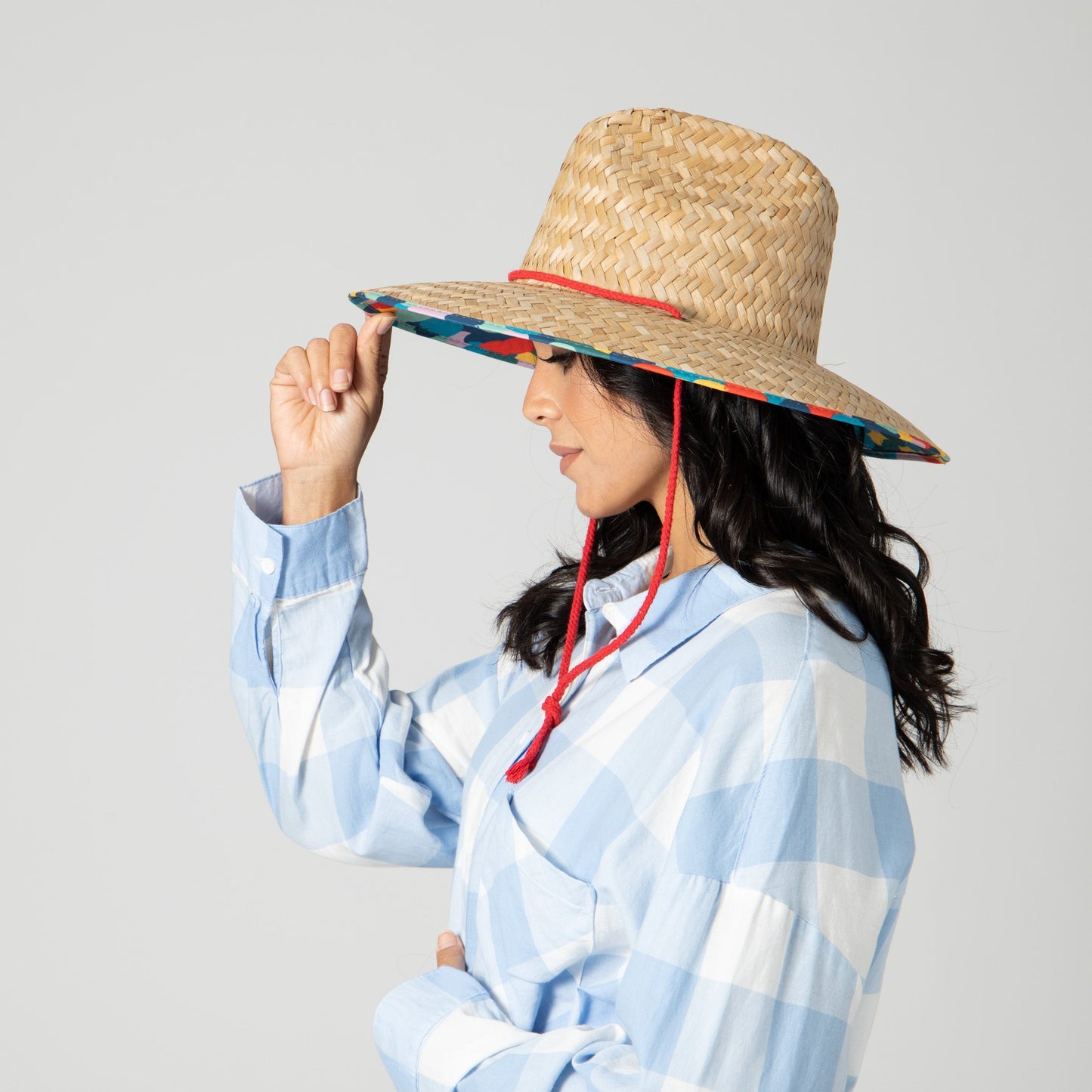 The On Duty Lifeguard with underbrim prints
