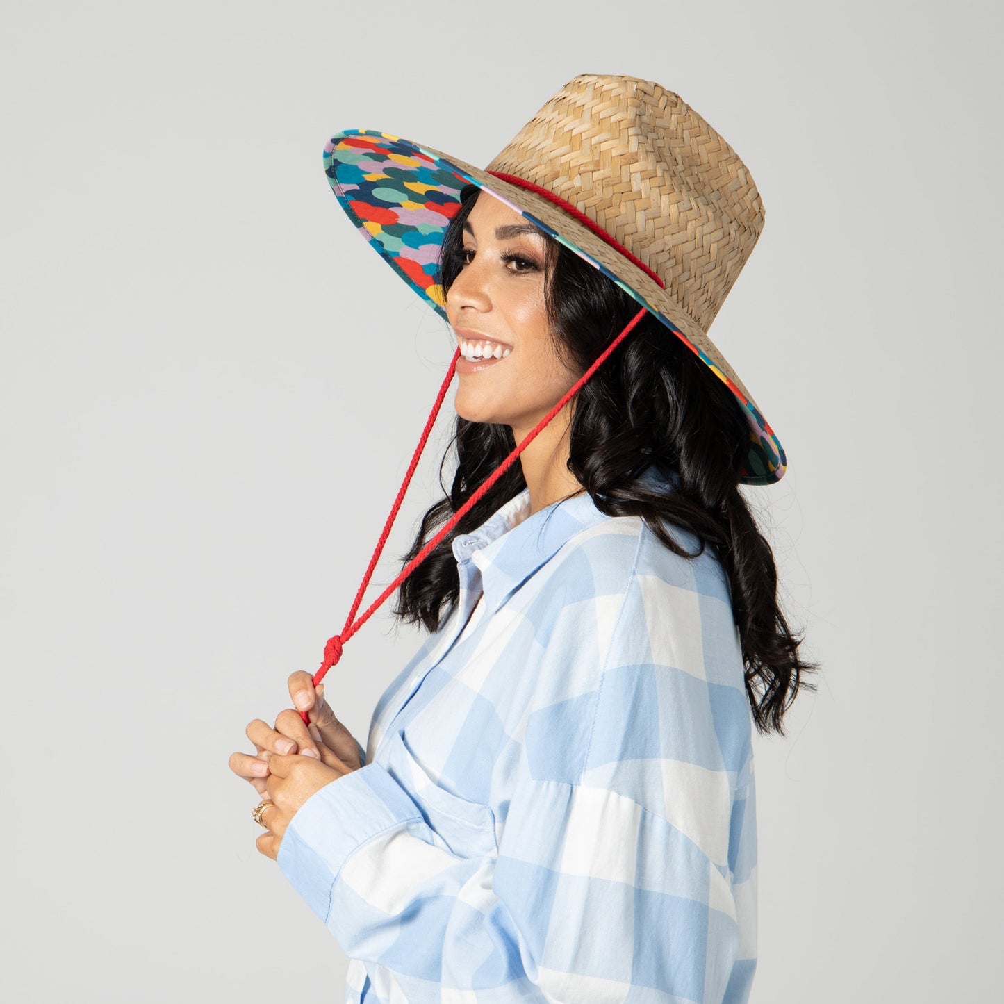 The On Duty Lifeguard with underbrim prints