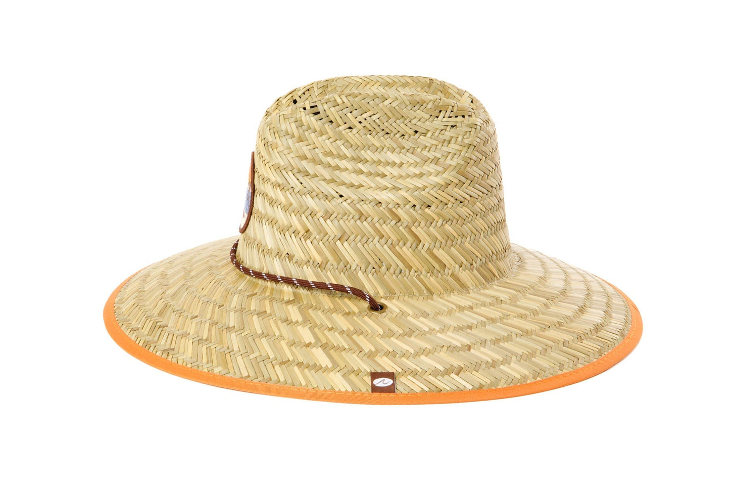 Men's Straw Lifeguard with Vintage Surf Patch