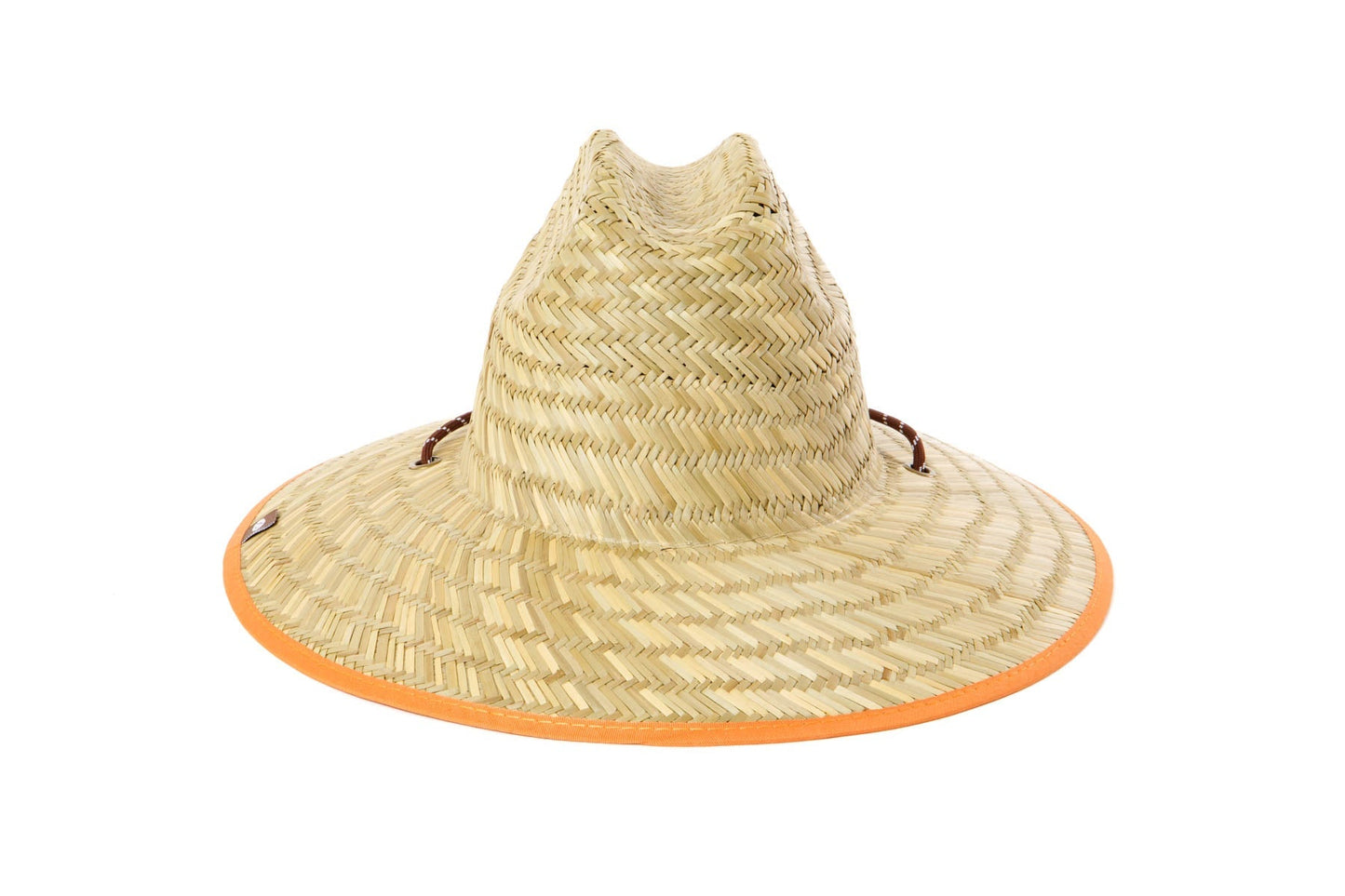 Men's Straw Lifeguard with Vintage Surf Patch
