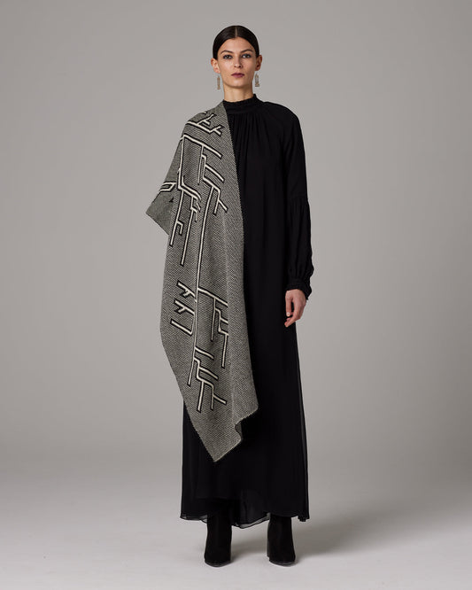 Raiz Shawl in Baby Alpaca