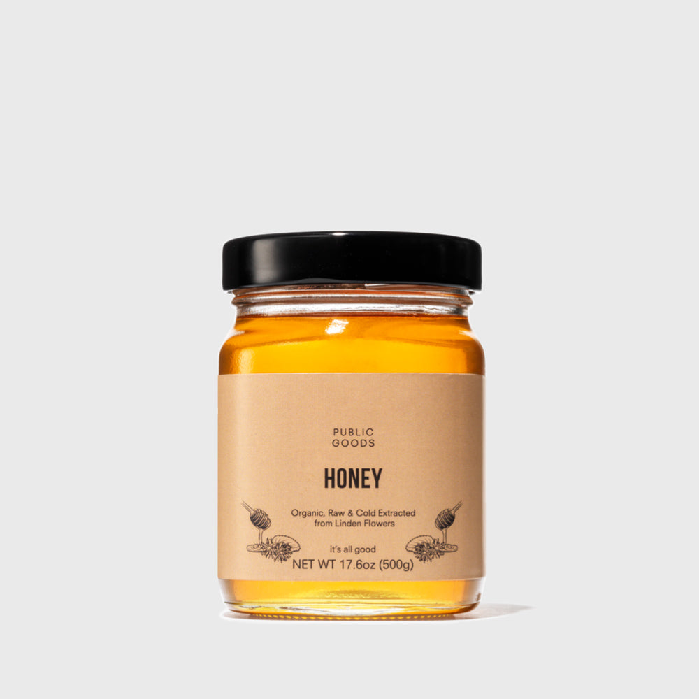 Organic Linden Flower Raw Honey - Osadia Concept Store