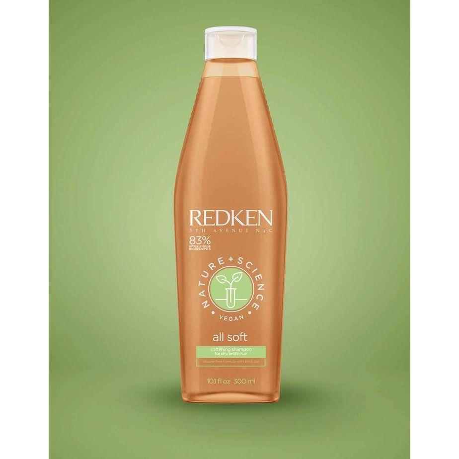 Redken Nature + Science All Soft Shampoo - 10.1 oz