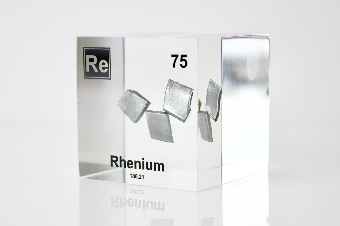 Rhenium Element Cube