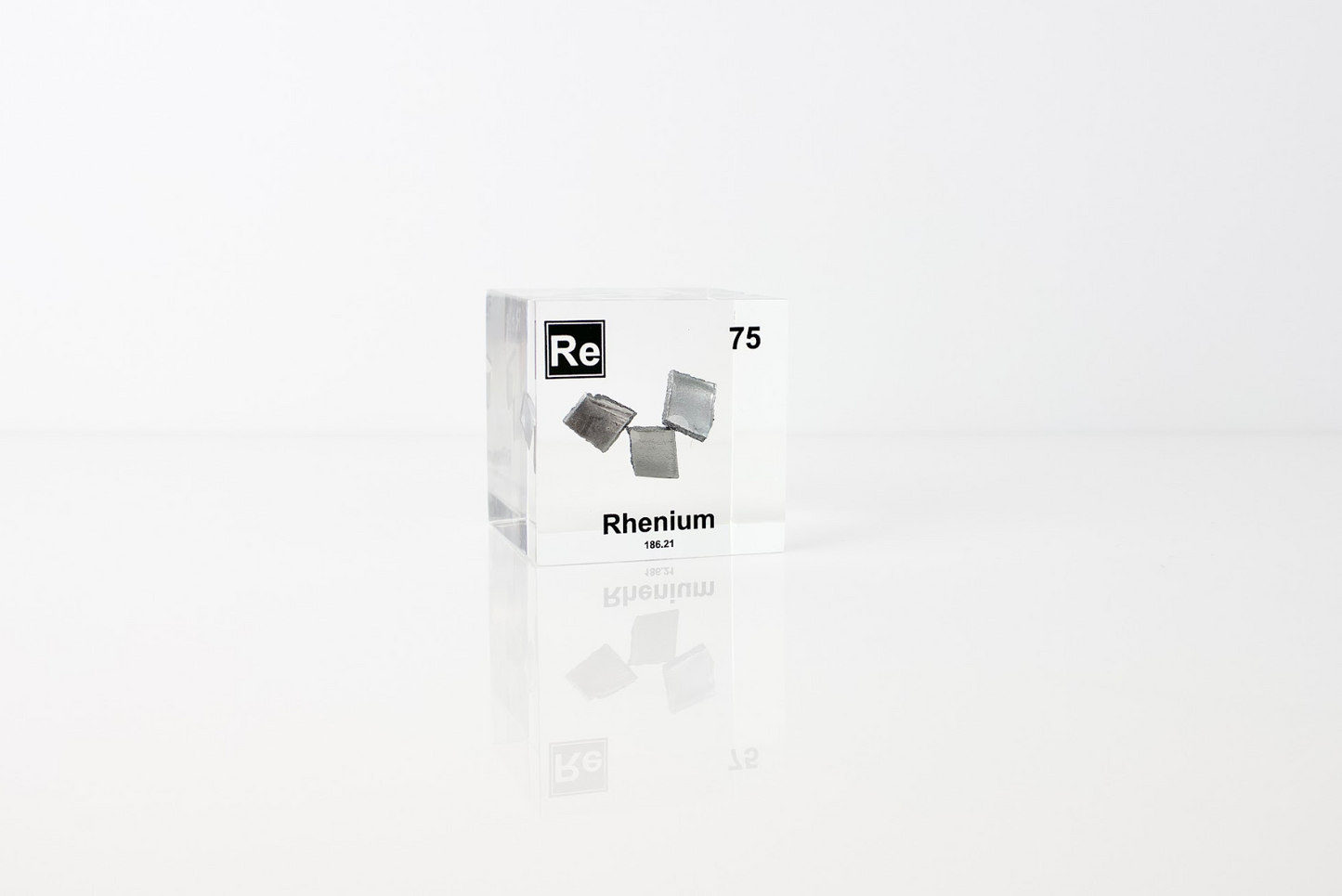 Rhenium Element Cube