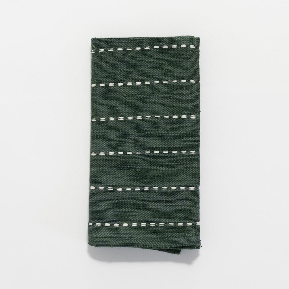 Rift Valley Handwoven Ethiopian Cotton Cocktail Napkins | Set of 2