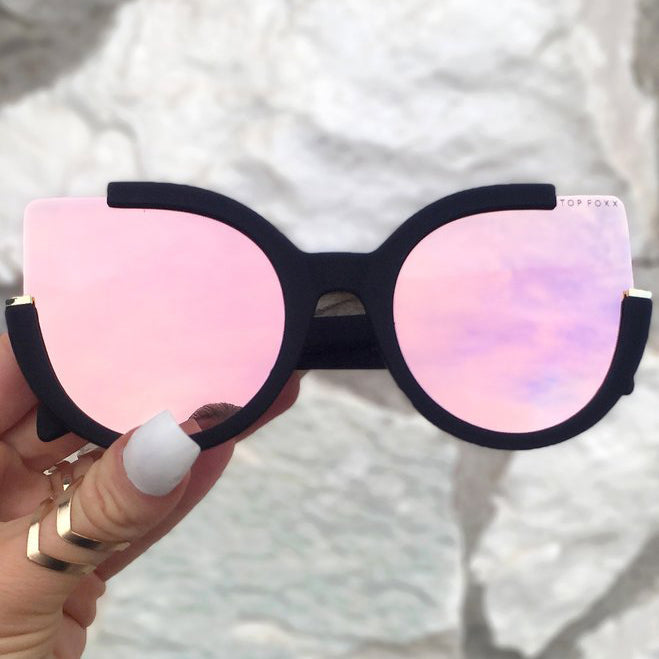 Chloe - Black - Rose Gold