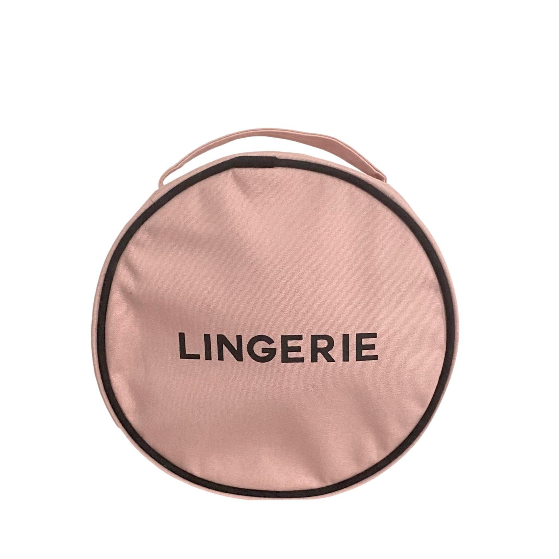 Round Lingerie Case, Pink/Blush - Osadia Concept Store