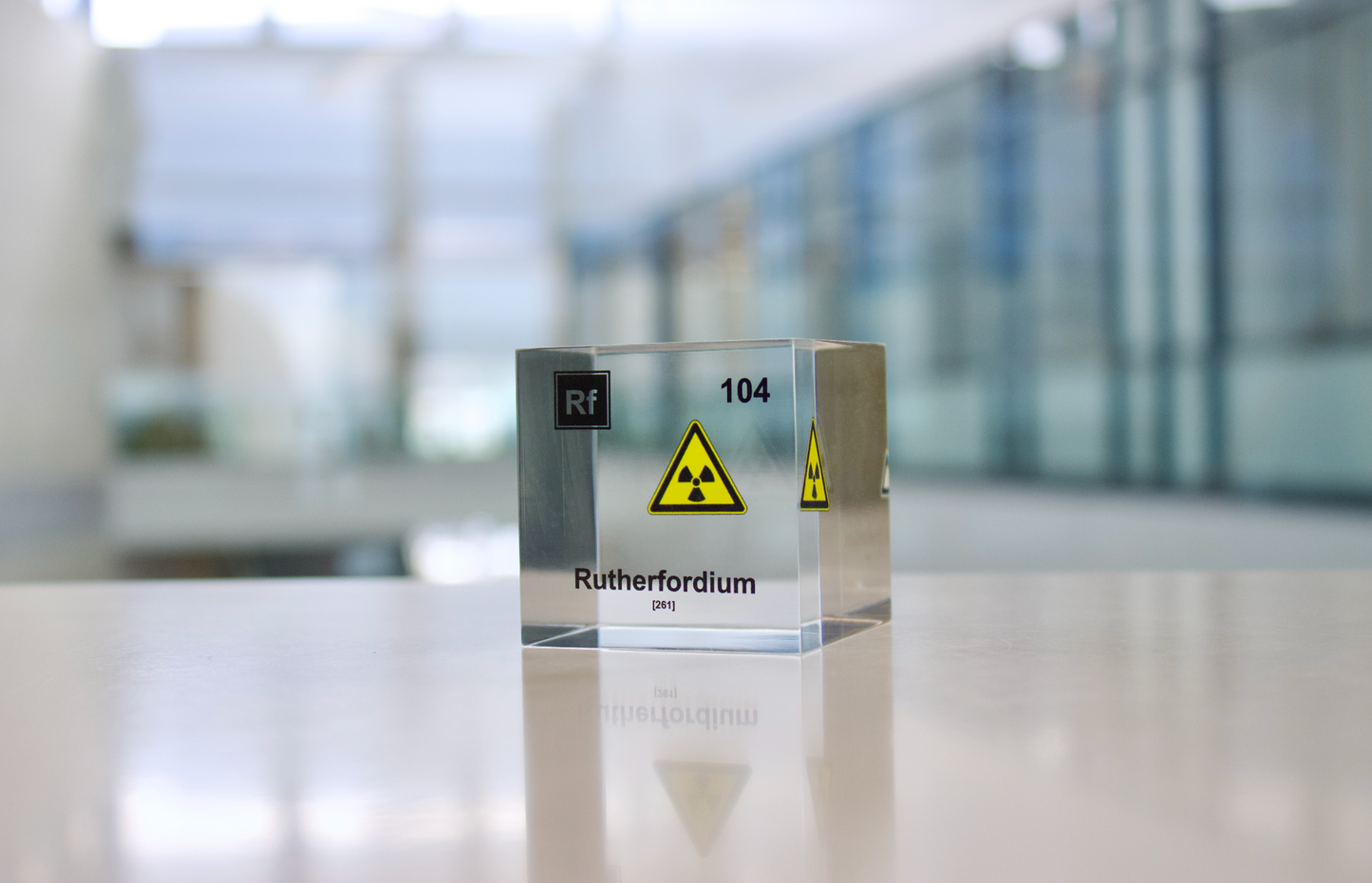Rutherfordium Cube Element